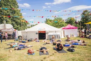 wellness at festivals