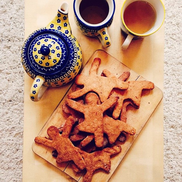 Gingerbread men (vegan/gluten free)