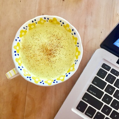 turmeric latte